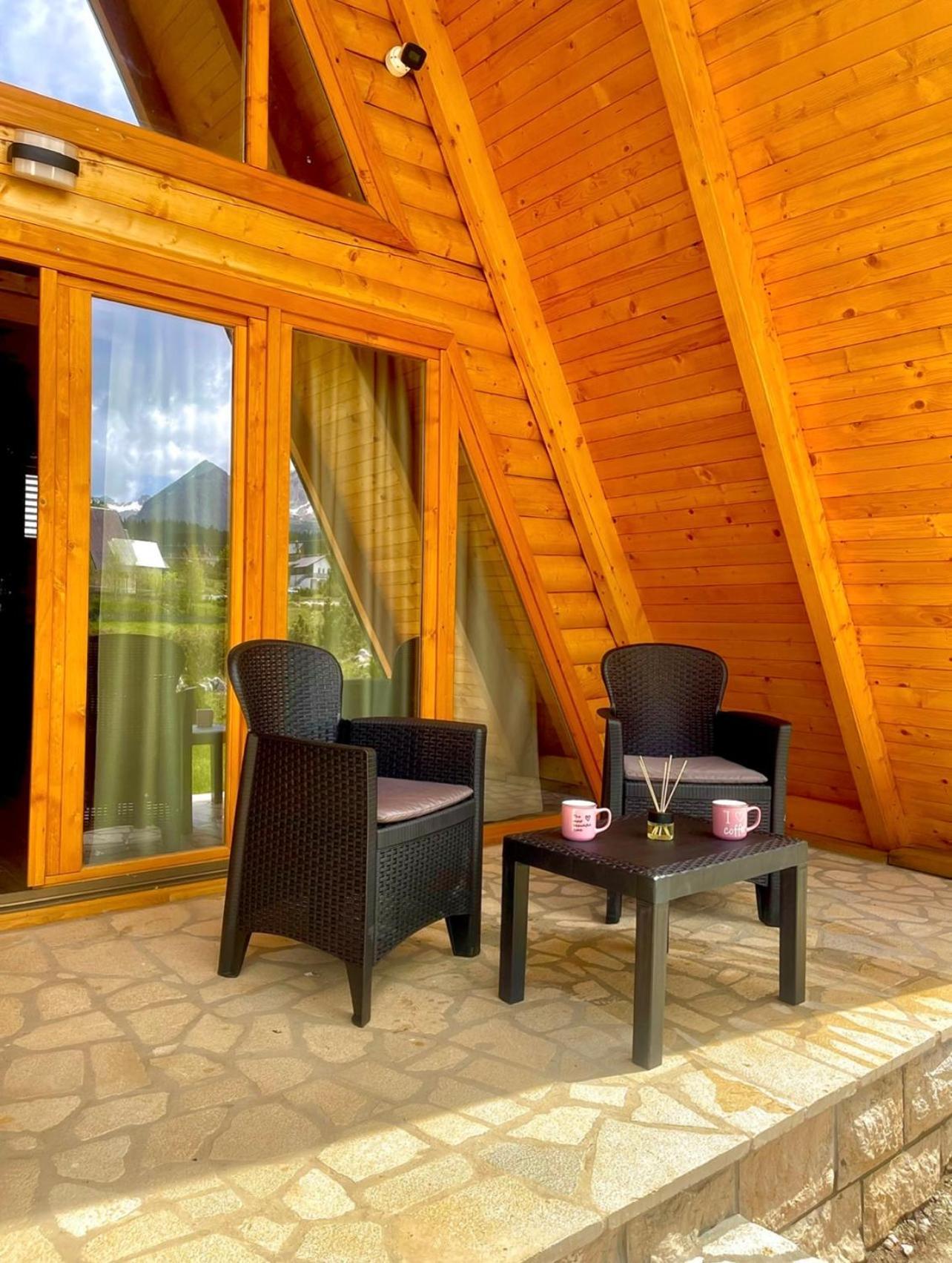 A Frame Houses Ans Zabljak Exterior foto